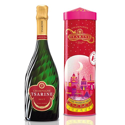 Tsarine Cuvee Brut Champagne 75cl – Elegant, Gold Medal Winning Champagne